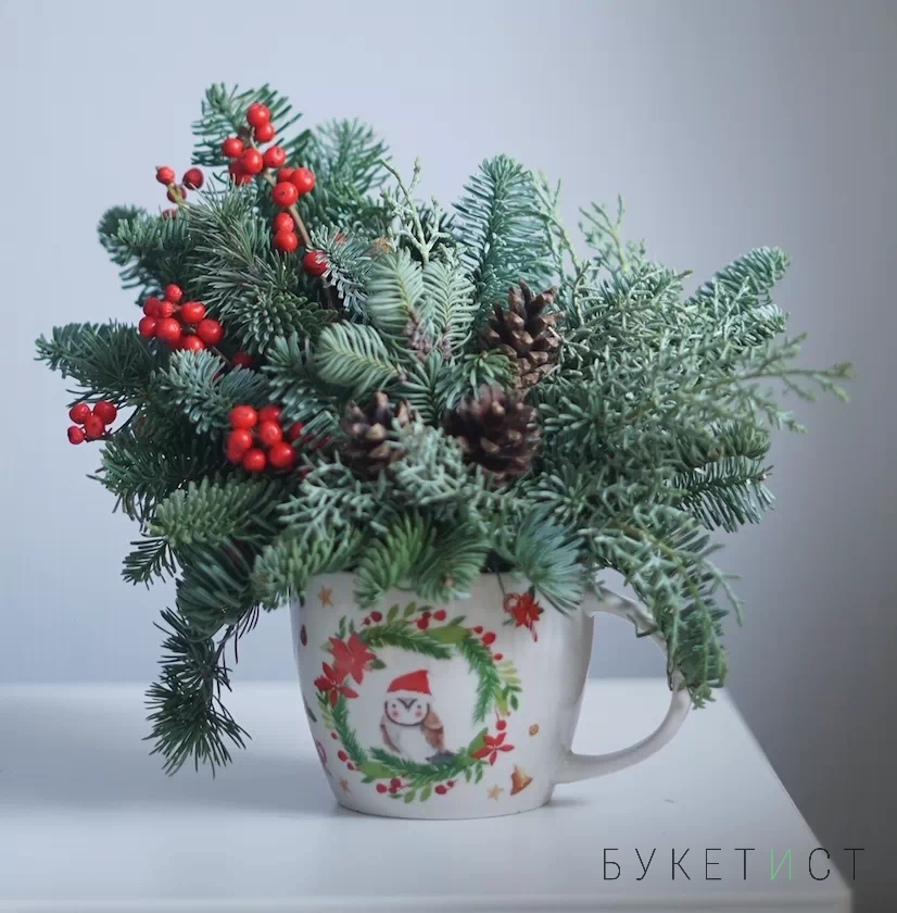 Композиция в кружке