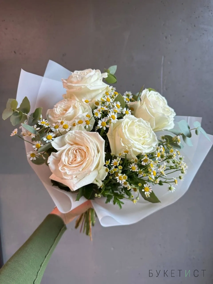 Дуо-букет "Хорошей девочке" Дуо-букет "Хорошей девочке"