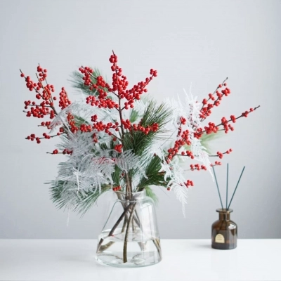 Набор для сборки зимнего букета + ваза Набор для сборки зимнего букета + ваза