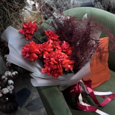 Монобукет "Морозное сердце"