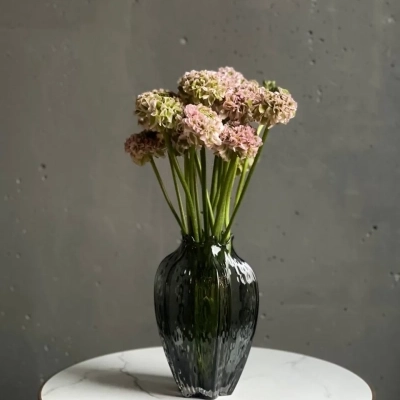 Букет из необычных ажурных ранукулюсов сорта Pon-Pon