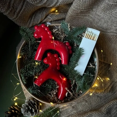 Лаконичный подарочный набор "Лошади" Лаконичный подарочный набор "Лошади"