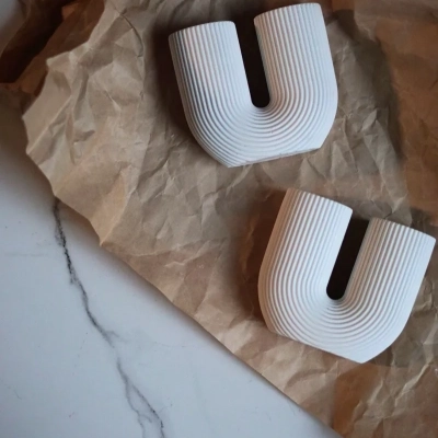 Набор керамических подсвечников Набор керамических подсвечников