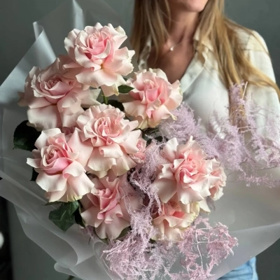 Авторский букет "Розовый бум" Авторский букет "Розовый бум"