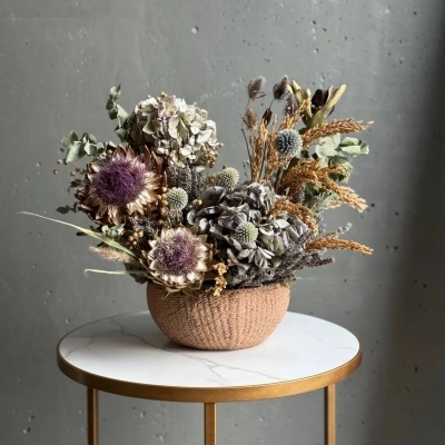 Интерьерная композиция "Оазис в пустыне"