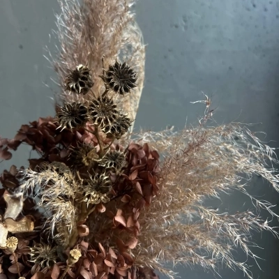 Интерьерная композиция "Кофе со сгущенкой"