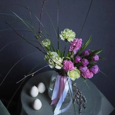 Авторский букет "Ласковый шёпот"