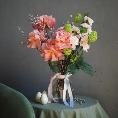 Авторский букет "Пасхальное утро"