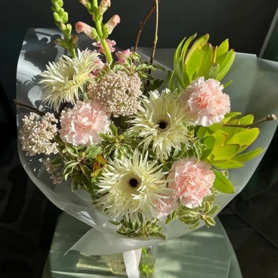 Авторский букет "Экзотичное солнце"