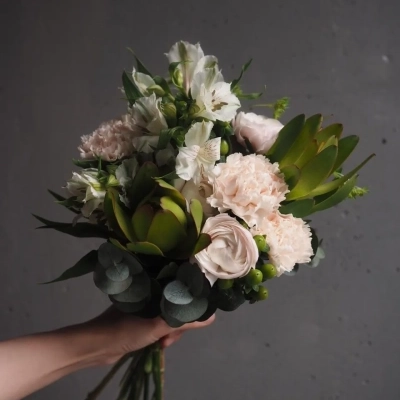 Букет невесты "Цветущая любовь"